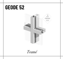 Profilé geode 52 trame