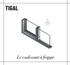 profilé-tigal le coulissant à frappe